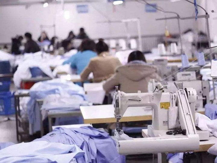 The boom of the garment manufacturing industry