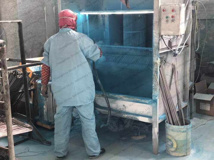 hanger coating booth India
