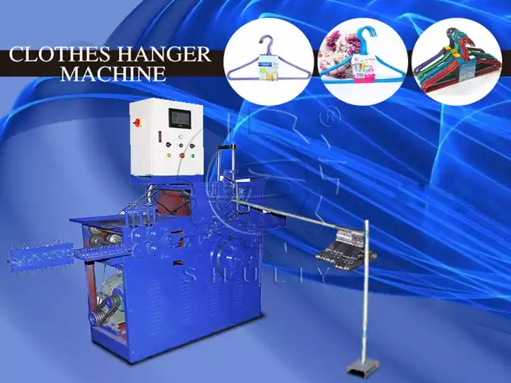 clothes hanger machine