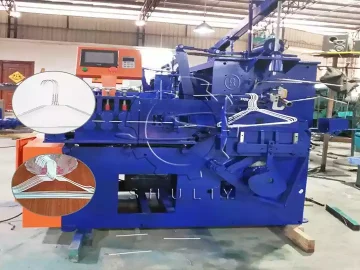 Máquina para fabricar perchas de acero inoxidable
